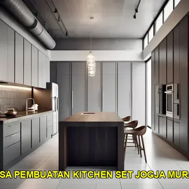 jasa pembuatan kitchen set jogja murah